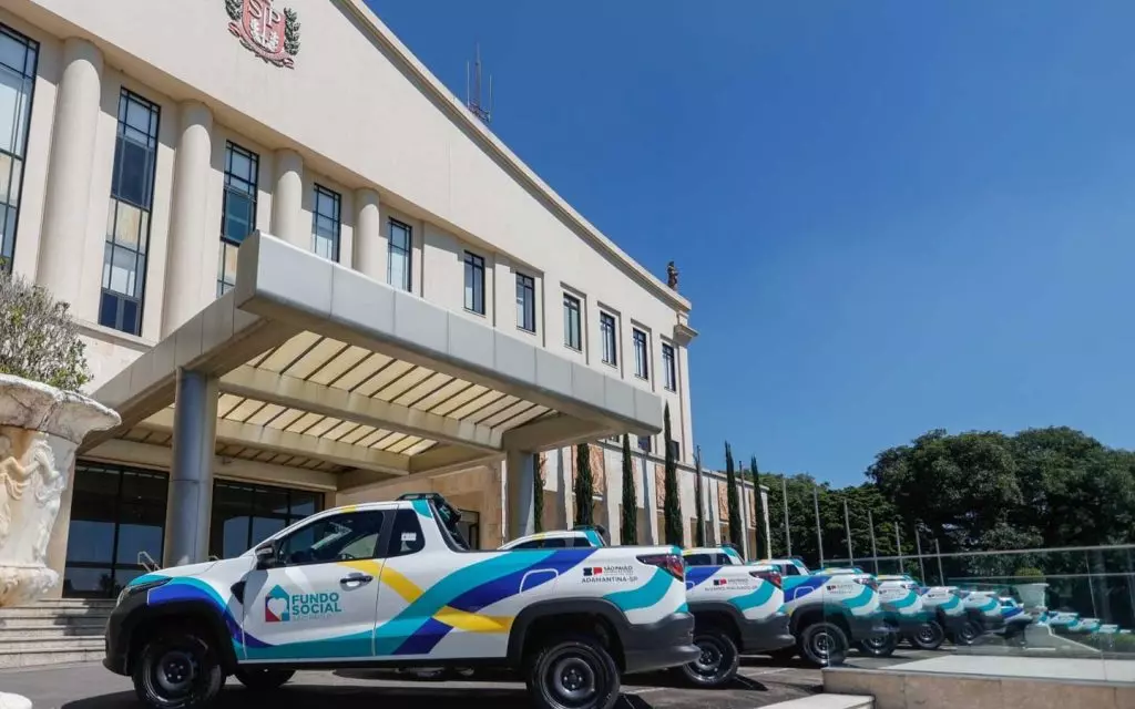 Governo de São Paulo celebra 58 anos do Fundo Social do Estado com entrega de mais 350 veículos a municípios