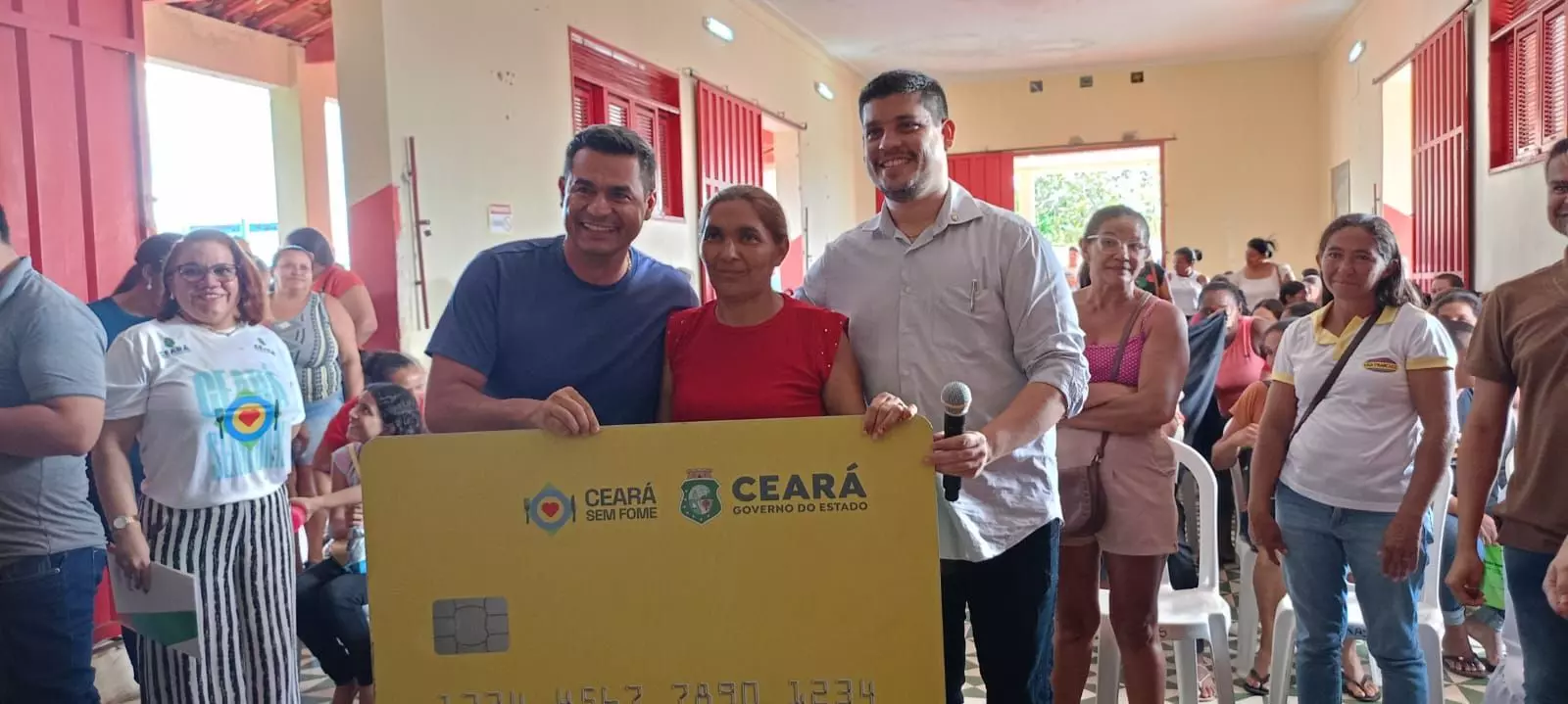 O Programa Ceará Sem Fome beneficia 117 famílias no município de Potengi