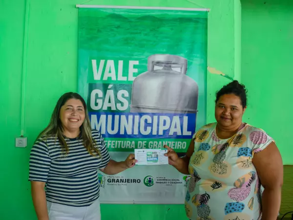 Mais de 100 famílias são contempladas com o Vale Gás Municipal em Granjeiro