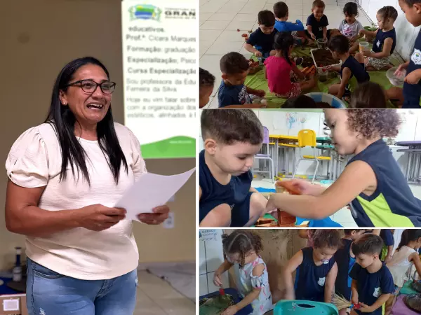Criatividade e cuidado marcam prática pedagógica na educação infantil de Granjeiro