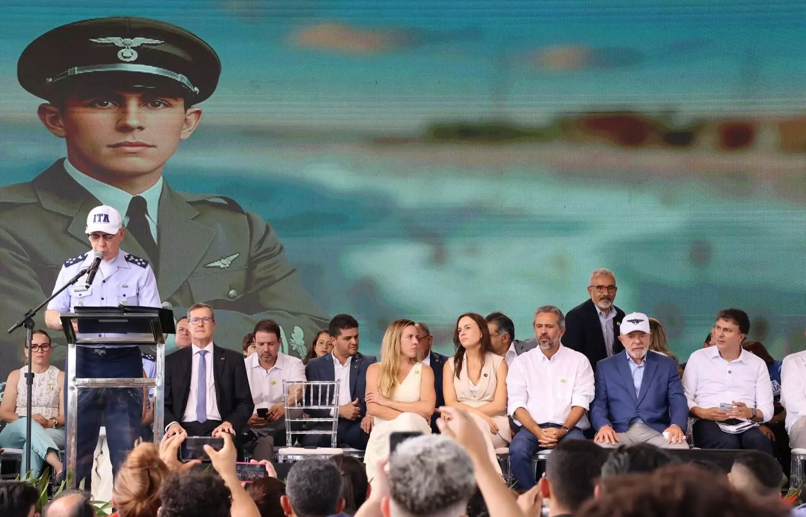 Lula, Camilo e Elmano inauguram 1ª etapa do campus do ITA em Fortaleza