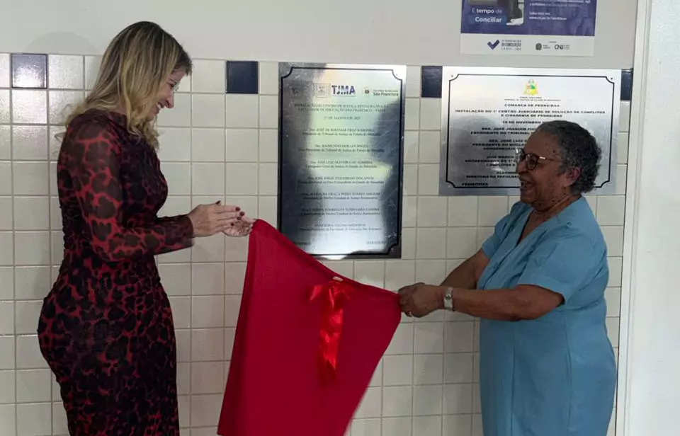 PEDREIRAS: TJMA inaugura Centro de Justiça Restaurativa