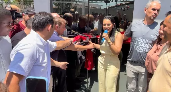 PEDREIRAS: Vanessa Maia inaugura nova sede da Secretaria da Educação