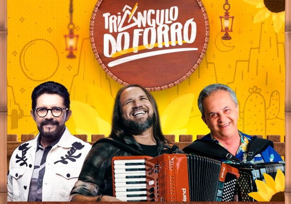 Adelmário Coelho, Flávio José e Dorgival Dantas fazem mais uma edição do Triângulo do Forró