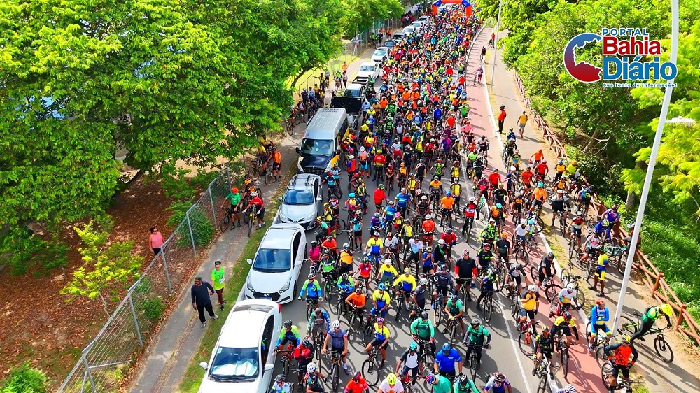Mais de quatro mil ciclistas participam do 7º CBA em Camaçari