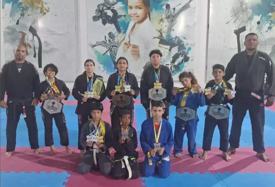 Pinda no Pódio: Atletas mirins do Projeto Rayane brilham em Campeonato Brasileiro