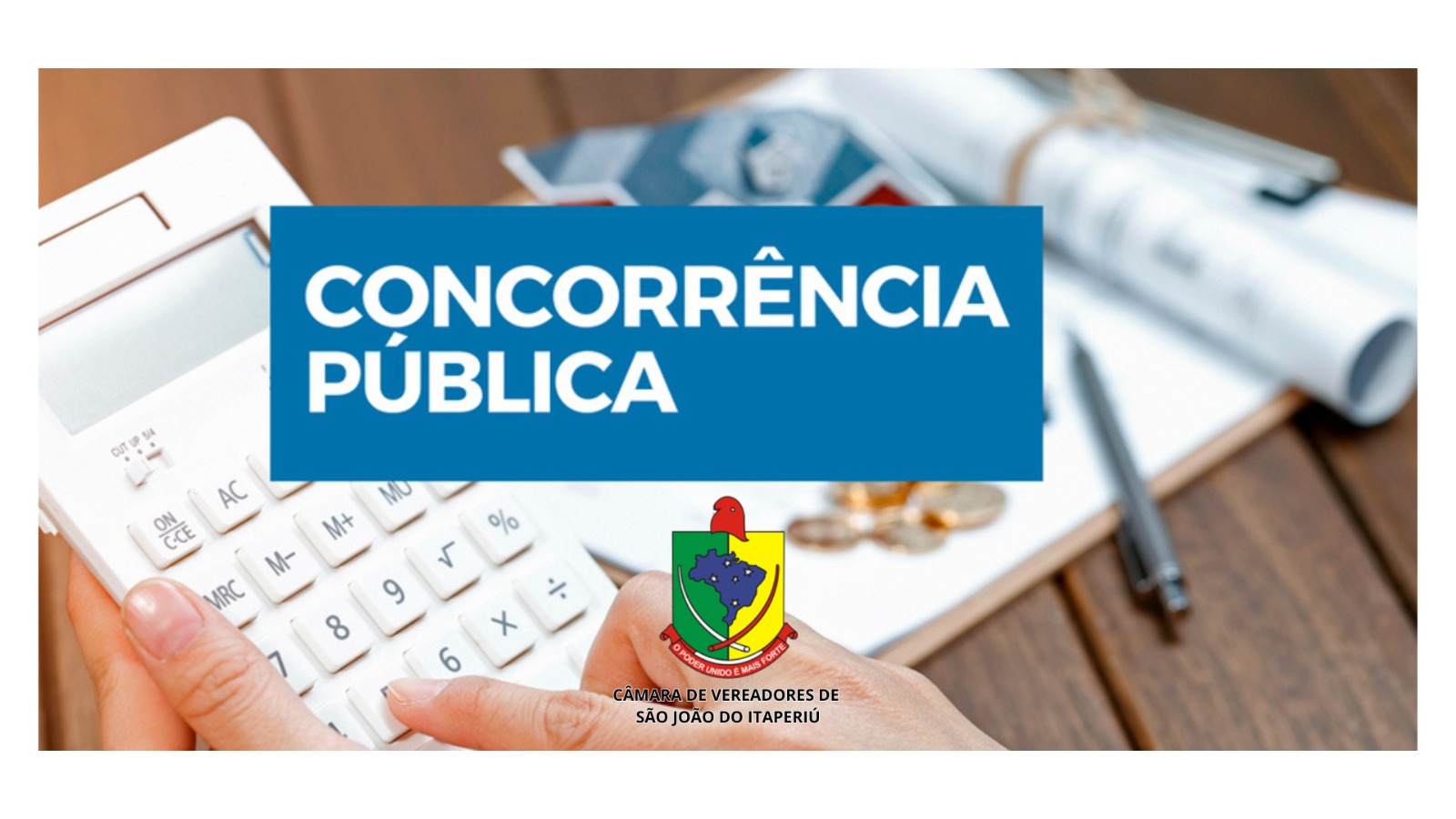 CÂMARA MUNICIPAL DE SÃO JOÃO DO ITAPERIÚ PUBLICA EDITAL DE CONCORRÊNCIA PÚBLICA PARA REFORMA DA SEDE