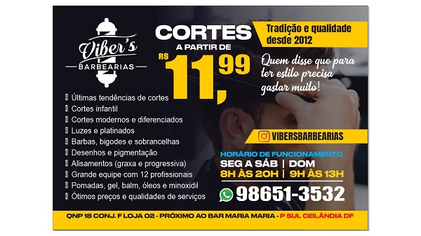 Viber's Barbearias: Estilo e elegância em um só lugar