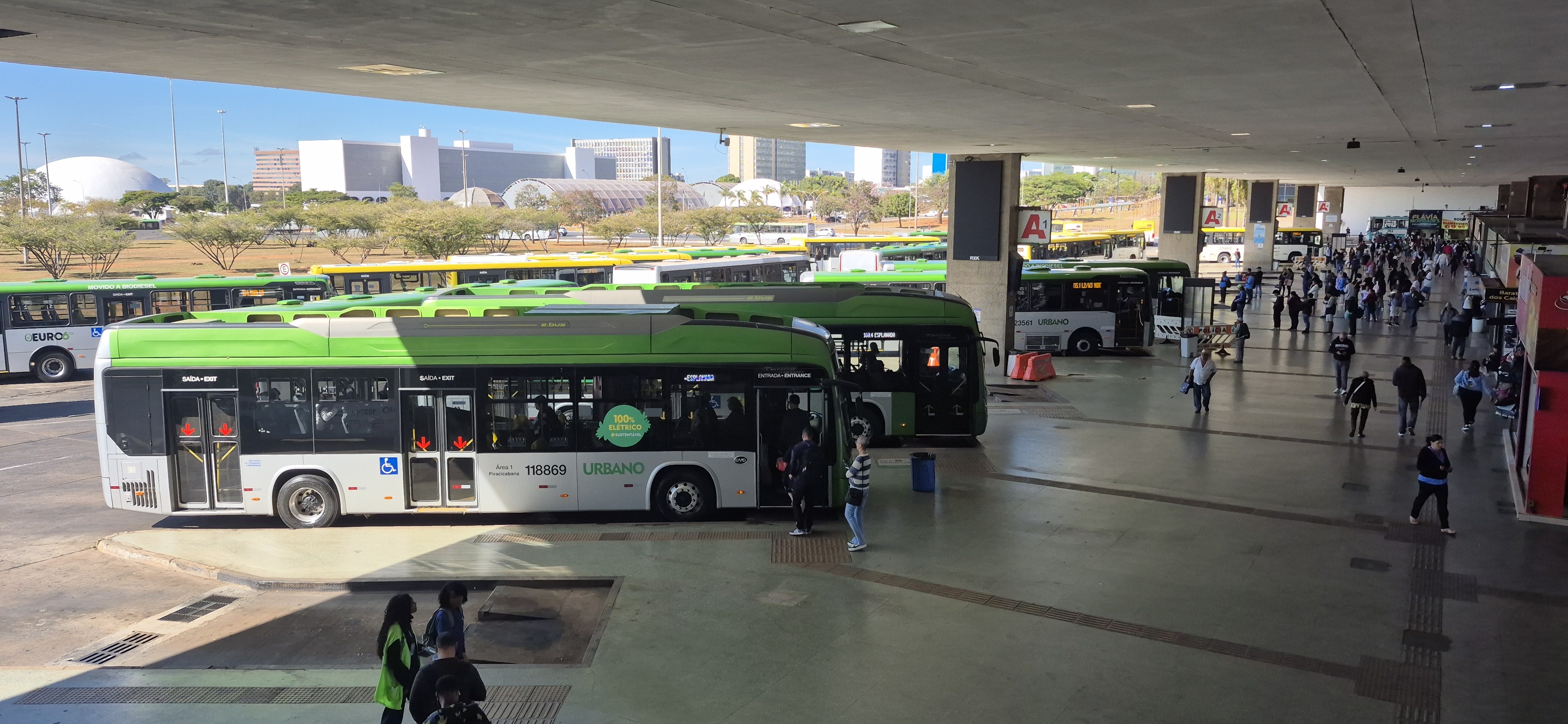 DF terá transporte público coletivo de graça neste fim de semana