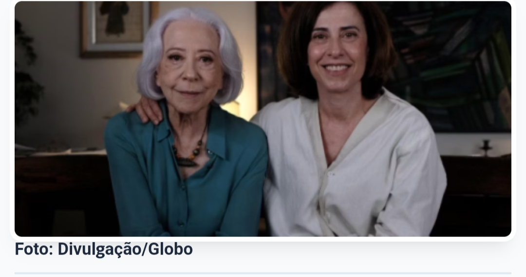 “Ela já ganhou”, diz Fernanda Montenegro sobre indicação de filha