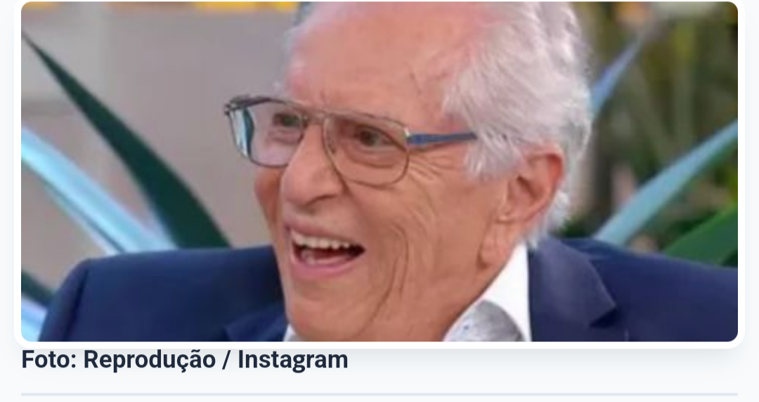Carlos Alberto de Nóbrega é internado em São Paulo