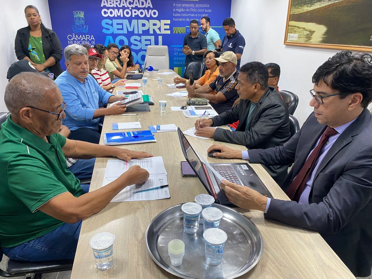Comissão de Meio Ambiente recebe grupo para debater demandas da agricultura familiar em Camaçari