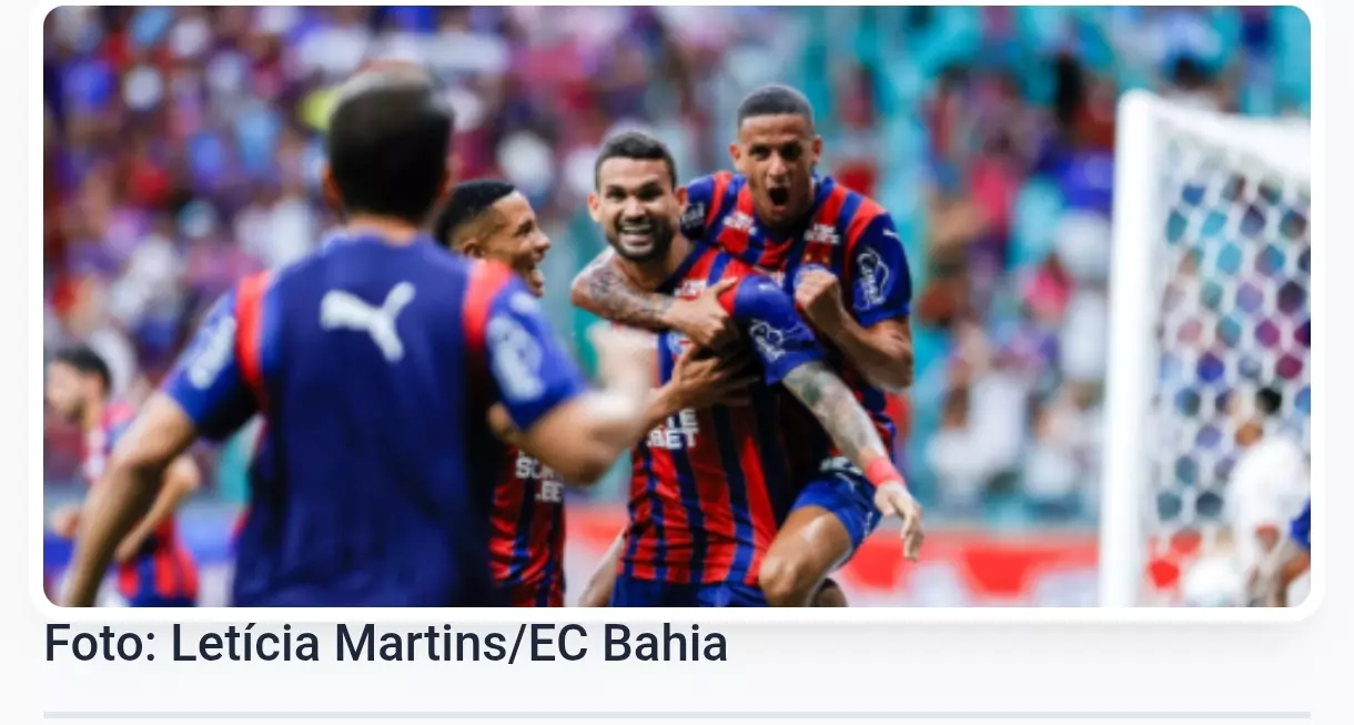Com reservas, Bahia vence o Atlético de Alagoinhas